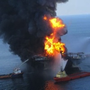 The explosion of the Deepwater Horizon rig triggered the massive oil spill for which BP faces billons in fines. 