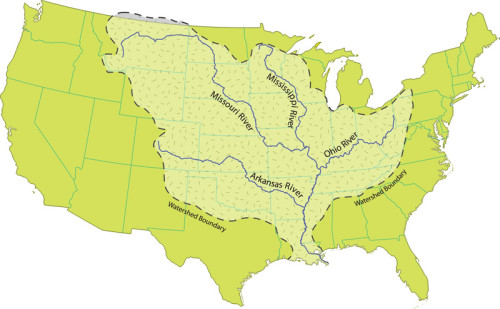 The Mississippi River drains portions of 31 states and is a key economic driver for many states upstream of Louisiana. But no one has ever crafted a management plan to decide how to manage competing interests such as shipping, drinking water and diversions that are needed to rebuild the Louisiana coast.
