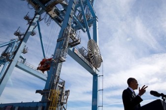 President Obama stressed trade opportunities during his recent visit to the Port of New Orleans.