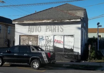 This former auto parts building on St. Claude Avenue was sold to the neighboring gas station rather than being auctioned in public. Three years later, the property hasn't been developed.