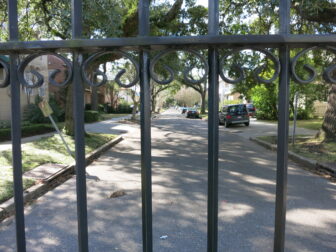 An assistant city attorney wrote Thursday that it may take a few days to remove the fence.