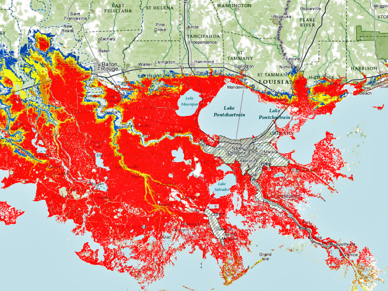 New Map Warning System Gives Detailed Flood Risk But Not For