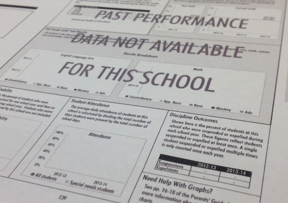 The page for Foundation Preparatory Charter School in a parents guide doesn't offer any information to draw parents. Because it's a new school, there's no data on past performance.