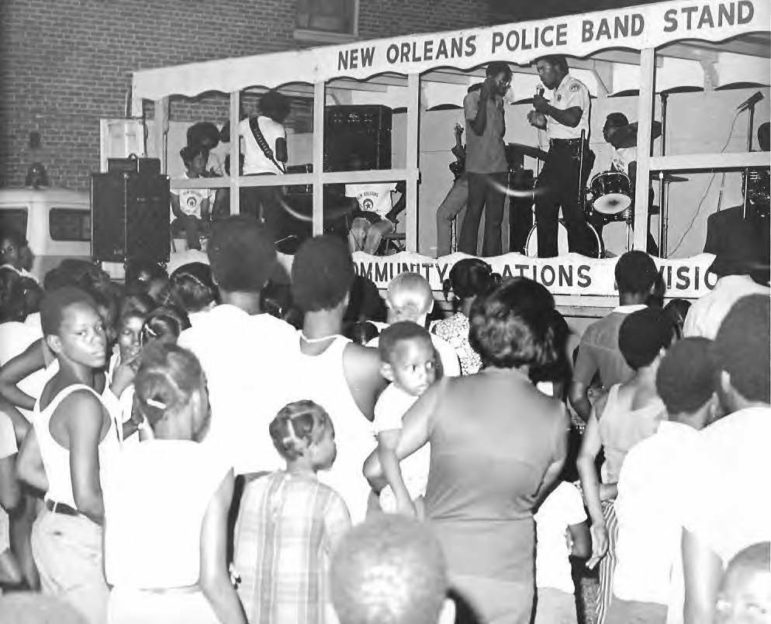 In the 1970s, the NOPD's Community Relations Department sponsored rolling talent shows that visited public housing developments. 