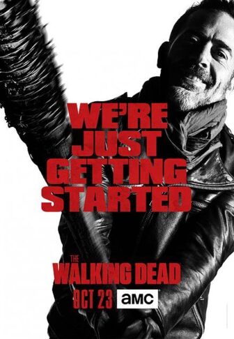 A promotional poster for the AMC's "Walking Dead."
