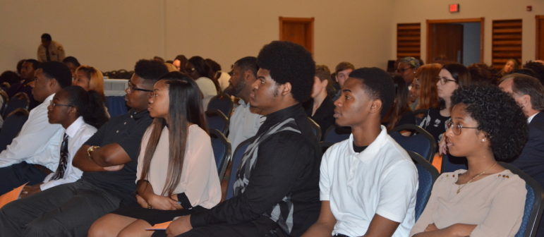 Civil Rights history and hopes for the future shaped discussion during the gathering of student leaders from schools and colleges across New Orleans. 