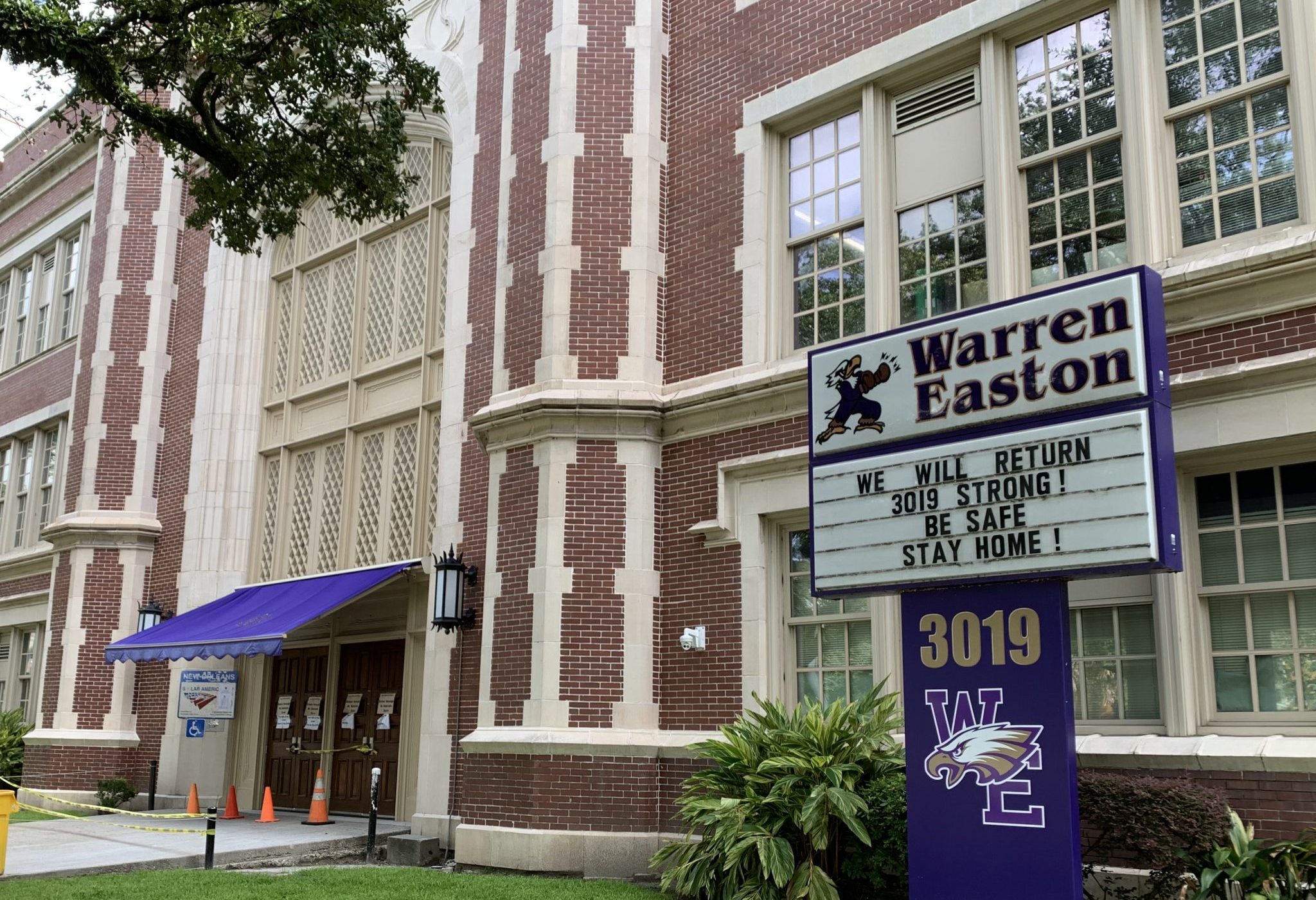 Police investigating alleged embezzlement at Warren Easton Charter High