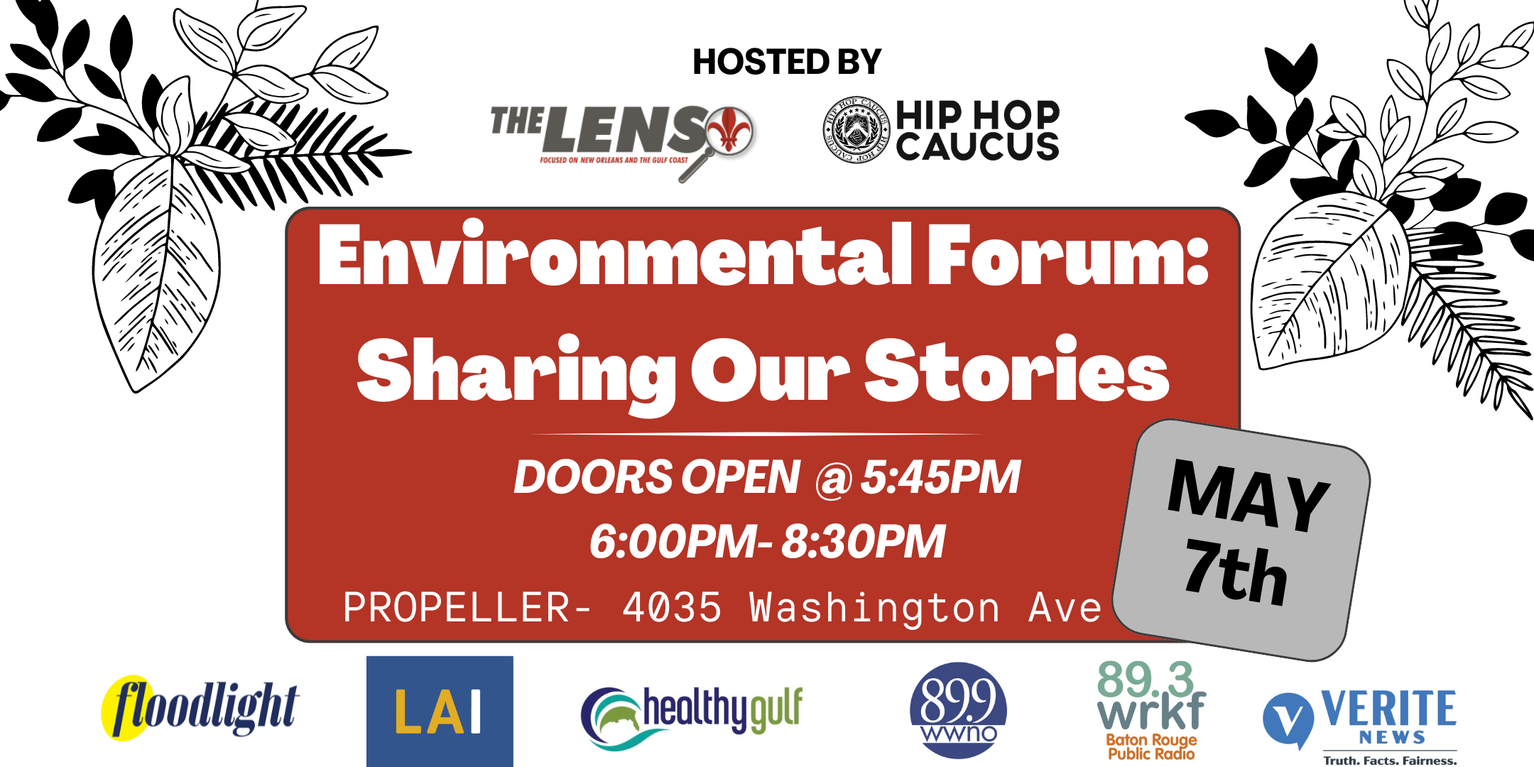 Environmental Forum: Sharing Our Stories