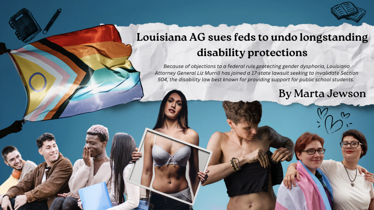 Louisiana AG sues feds to undo longstanding disability protections | The Lens Louisiana AG sues feds to undo longstanding disability protections | The Lens