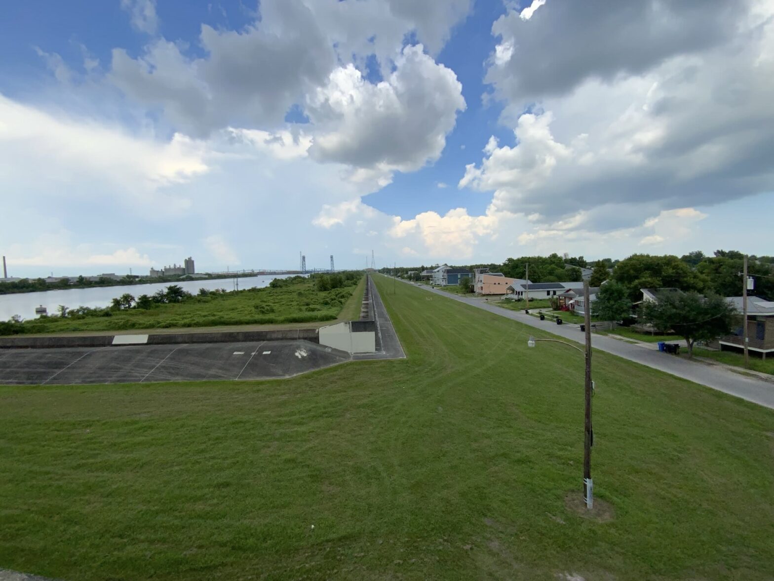 Rust and corrosion threaten levee steel pumps and supports