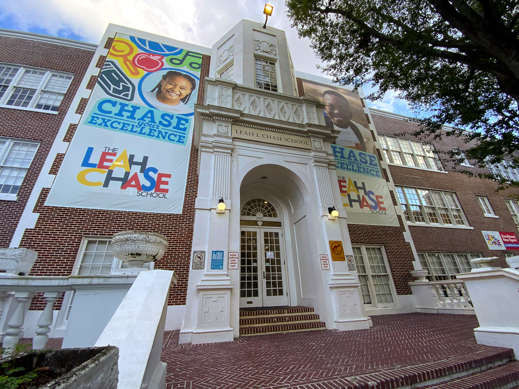 Leah Chase School principal resigns
