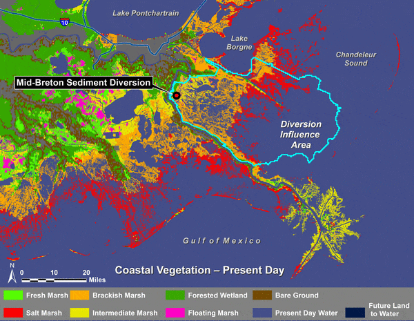 Louisiana cancels another major coastal restoration project